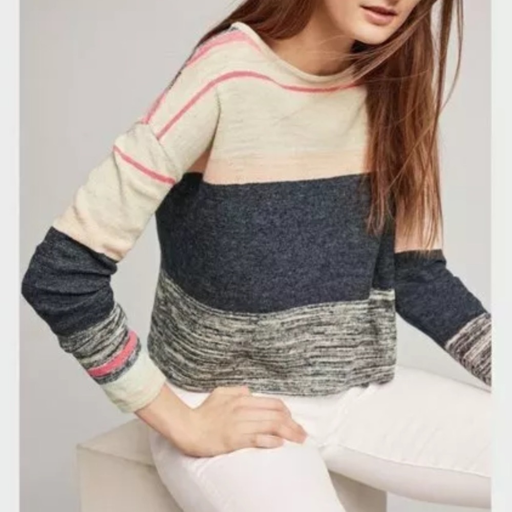 Anthropologie Moth Samedi Boxy Pullover